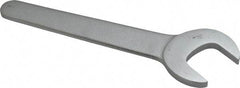 Proto - 1-1/8" Standard Service Open End Wrench - 7" OAL, Single End, Satin Finish, 30° Head Angle - Apex Tool & Supply