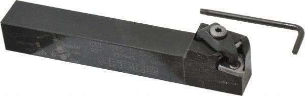 Seco - External Thread, Left Hand Cut, 3/4" Shank Width x 3/4" Shank Height Indexable Threading Toolholder - 5" OAL, 16EL Insert Compatibility, CE Toolholder, Series Snap Tap - Apex Tool & Supply