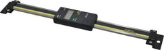 Mitutoyo - 0 to 6 Inch, 0.01mm Resolution Vertical Electronic Linear Scale - 0.001 Inch Accuracy, Data Output, SR44 Battery - Apex Tool & Supply
