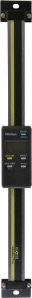 Mitutoyo - 0 to 8 Inch, 0.01mm Resolution Vertical Electronic Linear Scale - 0.001 Inch Accuracy, Data Output, SR44 Battery - Apex Tool & Supply