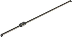 Mitutoyo - 0 to 40 Inch, 0.01mm Resolution Horizontal Electronic Linear Scale - 0.0025 Inch Accuracy, Data Output, SR44 Battery - Apex Tool & Supply