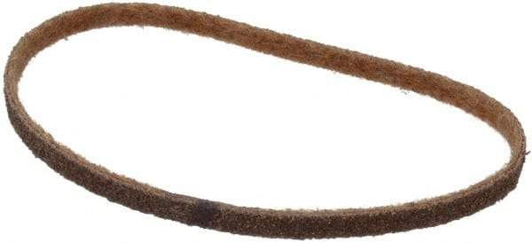 Brite Star - 1/2" Wide x 24" OAL, Aluminum Oxide Abrasive Belt - Aluminum Oxide, Coarse, Nonwoven, Series SC-BS - Apex Tool & Supply