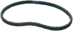 Brite Star - 1/2" Wide x 24" OAL, Aluminum Oxide Abrasive Belt - Aluminum Oxide, Very Fine, Nonwoven, Series SC-BS - Apex Tool & Supply