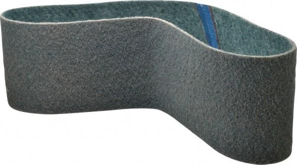 Brite Star - 6" Wide x 48" OAL, Aluminum Oxide Abrasive Belt - Aluminum Oxide, Very Fine, Nonwoven, Series SC-BS - Apex Tool & Supply