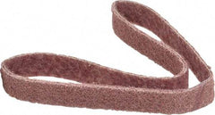 Brite Star - 1" Wide x 30" OAL, Aluminum Oxide Abrasive Belt - Aluminum Oxide, Medium, Nonwoven, Series SC-BS - Apex Tool & Supply
