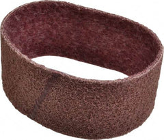 Brite Star - 3" Wide x 18" OAL, Aluminum Oxide Abrasive Belt - Aluminum Oxide, Medium, Nonwoven, Series SC-BS - Apex Tool & Supply