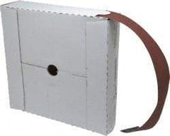 Tru-Maxx - 2" x 50 Yd 240 Grit Aluminum Oxide Cloth Roll - Very Fine Grade, J Weighted Backing - Apex Tool & Supply