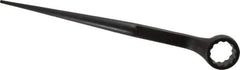 Proto - 1-5/8" 12 Point Spud Handle Box Wrench - Single End, 2-15/32" Head Diam x 1-1/8" Head Thickness, 22" OAL, Steel, Black Finish - Apex Tool & Supply