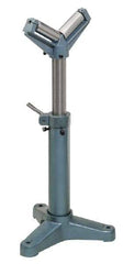 Palmgren - 38-1/2 Inch High V Roller Support Stand - 2,000 Lbs. Limit - Apex Tool & Supply