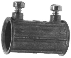 Thomas & Betts - 2-1/2" Trade, Die Cast Zinc Set Screw EMT Conduit Coupling - Noninsulated - Apex Tool & Supply