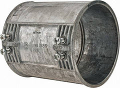 Thomas & Betts - 4" Trade, Die Cast Zinc Set Screw EMT Conduit Coupling - Noninsulated - Apex Tool & Supply