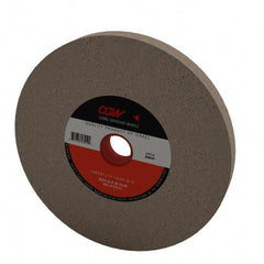 Camel Grinding Wheels - 36 Grit Aluminum Oxide Bench & Pedestal Grinding Wheel - 12" Diam x 1-1/2" Hole x 2" Thick, 2220 Max RPM, O Hardness, Very Coarse Grade , Vitrified Bond - Apex Tool & Supply