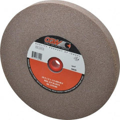 Camel Grinding Wheels - 60 Grit Aluminum Oxide Bench & Pedestal Grinding Wheel - 10" Diam x 1-1/4" Hole x 1" Thick, 2483 Max RPM, M Hardness, Medium Grade , Vitrified Bond - Apex Tool & Supply