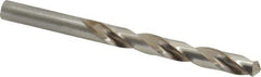 Interstate - 27/64" 118° High Speed Steel Jobber Drill - Bright Finish, Right Hand Cut, Spiral Flute, Straight Shank, 5-3/8" OAL, Standard Point - Apex Tool & Supply