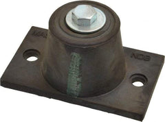 Mason Ind. - 3/8-16 Bolt Thread, 3-7/8" Long x 2-5/16" Wide x 1-7/8" High Stud Mount Leveling Pad & Mount - 175 Max Lb Capacity, 1-3/4" Base Diam - Apex Tool & Supply
