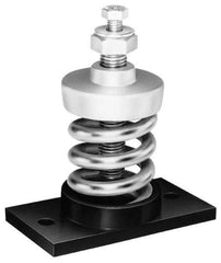 Mason Ind. - 3/8-16 Bolt Thread, 3-5/8" Long x 2-1/4" Wide x 4-1/4" High Stud Mount Leveling Pad & Mount - 45 Max Lb Capacity - Apex Tool & Supply