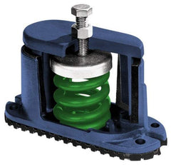 Mason Ind. - 3/8 x 4 Bolt Thread, 4" Long x 2-1/8" Wide x 4-1/2" High Stud Mount Leveling Pad & Mount - 75 Max Lb Capacity - Apex Tool & Supply