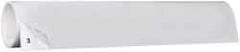 Wearwell - 3' Long x 18" Wide x 1/8" Thick, Dry Environment, Smooth Pattern Clean Room Matting - Tacky Sheets, White, 30 Layers per Mat, Series 095 - Apex Tool & Supply
