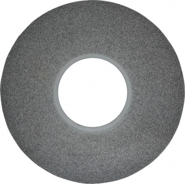 3M - 8" Diam, 3/8" Face Width, 3" Center Hole, Fine Grade, Silicon Carbide Deburring Wheel - Convolute, Hard Density 8 Grade, 4,500 RPM - Apex Tool & Supply