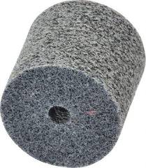 3M - 1" Diam, 1" Face Width, 3/16" Center Hole, Fine Grade, Silicon Carbide Deburring Wheel - Unitized, Hard Density 6 Grade, 35,100 RPM - Apex Tool & Supply