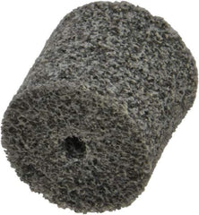 3M - 1" Diam, 1" Face Width, 3/16" Center Hole, Medium Grade, Aluminum Oxide Deburring Wheel - Unitized, Soft Density 2 Grade, 25,100 RPM - Apex Tool & Supply