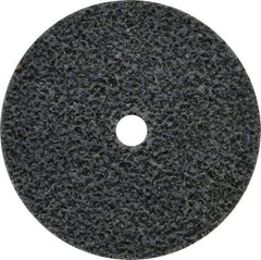 3M - 2" Diam, 1/4" Face Width, 1/4" Center Hole, Medium Grade, Aluminum Oxide Deburring Wheel - Unitized, Soft Density 2 Grade, 16,100 RPM - Apex Tool & Supply