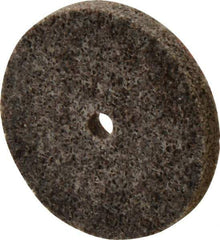 3M - 2" Diam, 1/4" Face Width, 1/4" Center Hole, Coarse Grade, Aluminum Oxide Deburring Wheel - Unitized, Hard Density 8 Grade, 22,100 RPM - Apex Tool & Supply