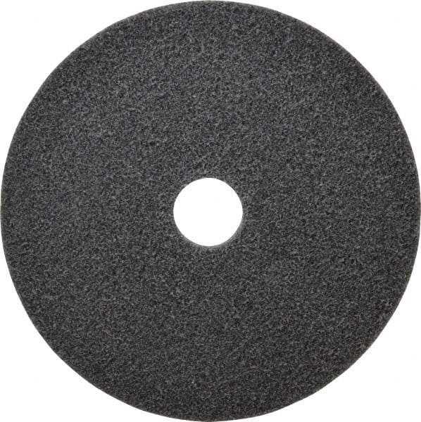 3M - 6" Diam, 1/2" Face Width, 1" Center Hole, Medium Grade, Aluminum Oxide Deburring Wheel - Unitized, Soft Density 2 Grade, 4,500 RPM - Apex Tool & Supply