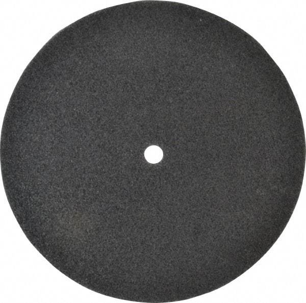 3M - 8" Diam, 1/4" Face Width, 1/2" Center Hole, Fine Grade, Silicon Carbide Deburring Wheel - Unitized, Soft Density 2 Grade, 4,000 RPM - Apex Tool & Supply