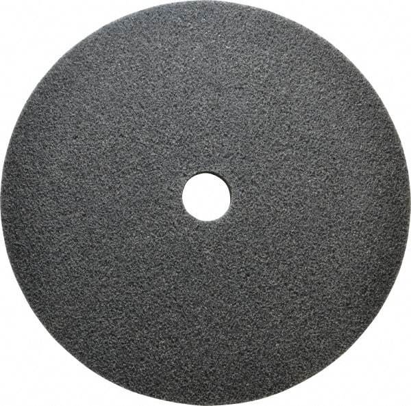 3M - 8" Diam, 1/2" Face Width, 1" Center Hole, Medium Grade, Aluminum Oxide Deburring Wheel - Unitized, Soft Density 2 Grade, 3,500 RPM - Apex Tool & Supply