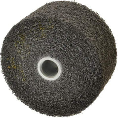 3M - 6" Diam, 3" Face Width, 1" Center Hole, Coarse Grade, Silicon Carbide Deburring Wheel - Convolute, Soft Density 2 Grade, 6,000 RPM - Apex Tool & Supply