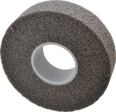 3M - 8" Diam, 2" Face Width, 3" Center Hole, Medium Grade, Silicon Carbide Deburring Wheel - Convolute, Soft Density 2 Grade, 4,500 RPM - Apex Tool & Supply