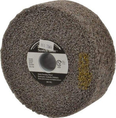 3M - 6" Diam, 2" Face Width, 1" Center Hole, Fine Grade, Silicon Carbide Deburring Wheel - Convolute, Soft Density 2 Grade, 6,000 RPM - Apex Tool & Supply