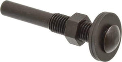 3M - 1/4" Shank Diam Unitized Deburring Wheel Mandrel - Compatible with 1-1/2 Inch, 2" Diam x 1/4" Wide x 1/4" Hole Deburring Wheels - Apex Tool & Supply