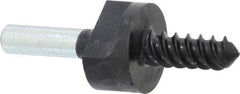 3M - 1/4" Shank Diam Unitized Deburring Wheel Mandrel - Compatible with 1 Inch, 1" Diam x 1" Wide x 3/16" Hole Deburring Wheels - Apex Tool & Supply