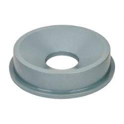 Rubbermaid - Round Lid for Use with 32 Gal Round Trash Cans - Gray, Polyethylene, For 2632 Brute Trash Cans - Apex Tool & Supply