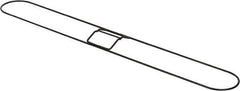 Rubbermaid - 36" Long x 5" Wide Metal Dust Mop Frame - Snap-On - Apex Tool & Supply
