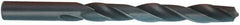 Chicago-Latrobe - Letter W 135° High Speed Steel Jobber Drill - TiCN Finish, Right Hand Cut, Spiral Flute, Straight Shank, 5-1/8" OAL, Split Point - Apex Tool & Supply