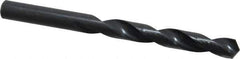 Interstate - 13/32" 118° High Speed Steel Jobber Drill - Oxide Finish, Right Hand Cut, Spiral Flute, Straight Shank, 5-1/4" OAL, Standard Point - Apex Tool & Supply