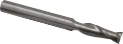 OSG - 22mm, 38mm LOC, 22mm Shank Diam, 102mm OAL, 2 Flute, Solid Carbide Square End Mill - Single End, TiAlN Finish, Spiral Flute, 30° Helix, Centercutting, Right Hand Cut, Right Hand Flute, Series 402 - Apex Tool & Supply