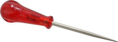 Wiha - 6-1/2" OAL Steel Reaming Awl - Plastic Handle - Apex Tool & Supply