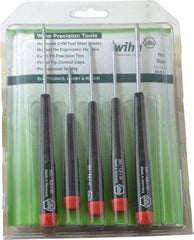 Wiha - 5 Piece, Hex Driver Set - Hex - Apex Tool & Supply
