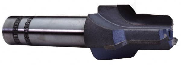 Scientific Cutting Tools - 2.23" Diam, 2.154" Small End Diam, 1-1/4" Straight Shank, 3.22" Flute, Taper Pipe Reamer - Apex Tool & Supply