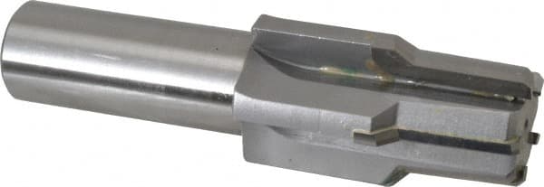 Scientific Cutting Tools - 1.173" Diam, 1.107" Small End Diam, 1" Straight Shank, 2.56" Flute, Taper Pipe Reamer - Apex Tool & Supply
