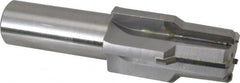 Scientific Cutting Tools - 1.173" Diam, 1.107" Small End Diam, 1" Straight Shank, 2.56" Flute, Taper Pipe Reamer - Apex Tool & Supply
