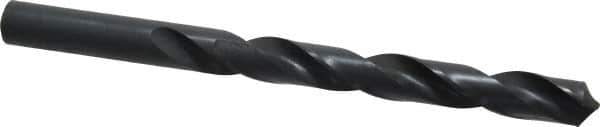 Interstate - Letter Y 118° High Speed Steel Jobber Drill - Oxide Finish, Right Hand Cut, Spiral Flute, Straight Shank, 5-1/4" OAL, Standard Point - Apex Tool & Supply