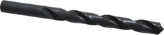 Interstate - Letter Y 118° High Speed Steel Jobber Drill - Oxide Finish, Right Hand Cut, Spiral Flute, Straight Shank, 5-1/4" OAL, Standard Point - Apex Tool & Supply