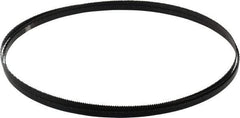 Disston - 14 TPI, 6' 8" Long x 1/4" Wide x 0.025" Thick, Welded Band Saw Blade - Carbon Steel, Toothed Edge, Raker Tooth Set, Hard Back, Contour Cutting - Apex Tool & Supply