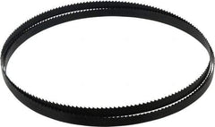 Disston - 6 TPI, 7' 5" Long x 1/2" Wide x 0.025" Thick, Welded Band Saw Blade - Carbon Steel, Toothed Edge, Raker Tooth Set, Hard Back, Contour Cutting - Apex Tool & Supply