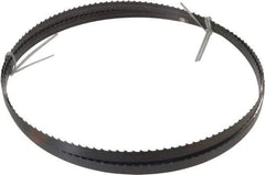 Disston - 4 TPI, 7' 9" Long x 1/2" Wide x 0.025" Thick, Welded Band Saw Blade - Carbon Steel, Toothed Edge, Raker Tooth Set, Hard Back, Contour Cutting - Apex Tool & Supply